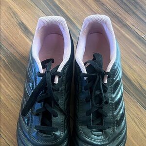 adidas Women's Black and Pink Athletic Shoes